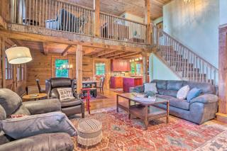 Sip, Soak & Unwind: Waynesville Cabin w/ Hot Tub - 8