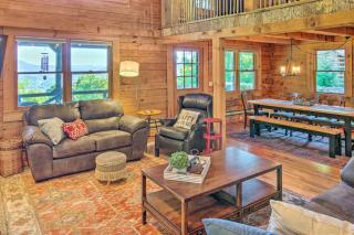Sip, Soak & Unwind: Waynesville Cabin w/ Hot Tub - 5