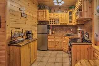 Updated Manistique Log Cabin, Yard and Fire Pit - 3