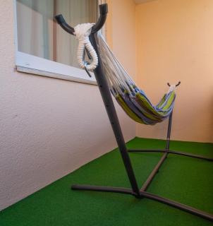 Schöne 2 Zimmerwohnung mit UHD-TV, großem Balkon und Hängematte - Lampertheim - 1