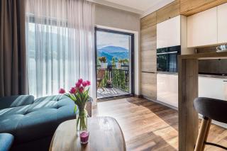 SPA Apartament Jenny Ski&Fun widok na Skrzyczne i skocznię "Skalite" - 9