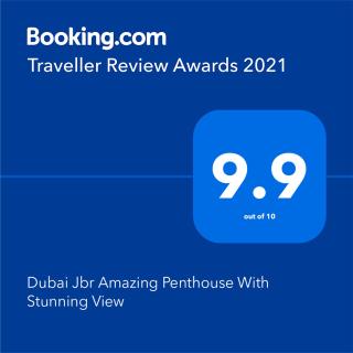 Dubai JBR Amaz Penthouse front sea 5 plus 1 Bdr private Climatized pool - Dubai - 5