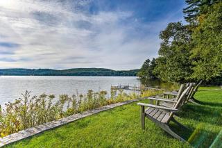 Stunning Vermont Cabin with Private Lake Access - 9