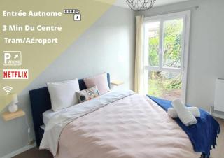 Appartement Toulouse Blagnac Aéroport IUT Parking Proche de toutes commodités Belle terrasse Netflix - Blagnac - 8