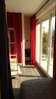 Les Pucines bis Bas de villa 29 m2 luxe rez de jardin climatisation plein sud - 6