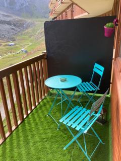 Studio mongie aux pieds des pistes avec balcon - La Mongie - 3