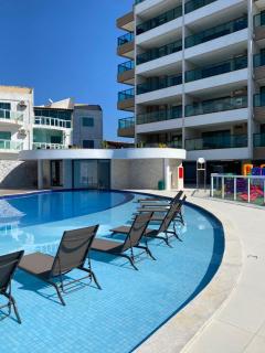 Cobertura Pé na Areia com 3 Quartos, Piscina Privativa e Vista para o Mar na Praia dos Anjos, Arraial do Cabo, para até 8 Hóspedes - Arraial do Cabo - 6