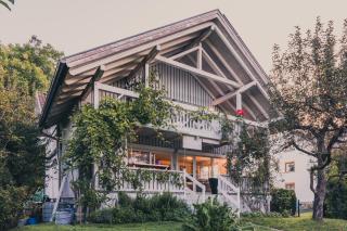 Armonia Altach, 2-6 P, 2 Schlafzimmer, Küche, Parkplatz, Balkon, Wifi, Garten, Stellplatz für Ski - Altach - 9
