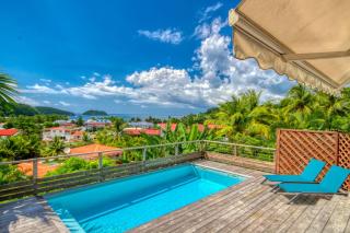 Villa de standing vue mer (MQTI08) - Les Trois-Îlets - 0