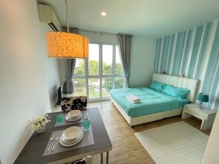 BEACHSIDE Studio in Neo Sea View Condo - Jomtien Beach - 0
