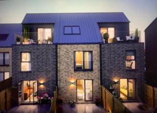 SEC HYDRO Executive Triplex Townhouse, Glasgow City Central, 3 Bedrooms/3 Bathrooms, 1 Living room/kitchen, 3 Floors, Master Bed's TERRACE, Main door, Garden, (Gym/Sauna/Steam/Indoor Swimming Pool Access), Parking - By CALA Homes - Glasgow - 8