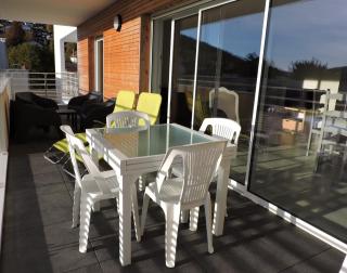appartement avec balcon terrasse plein sud proche lac et centre ville wifi - Gérardmer - 0