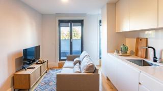 Stylish Studio w/ AC & Balcony by LovelyStay - 0