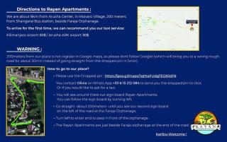 Rayan Apartments & Safaris - Arusha - 9