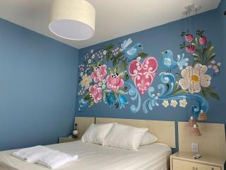 Apto temático Bauernmalerei Centro Pomerode - 4