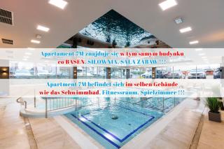 Apartament 7M z Basenem w jednym budynku Klifowa Rewal BON TURYSTYCZNY !!! free private parking - Rewal - 0