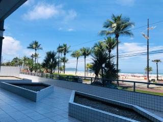 Apto com vista mar PÉ NA AREIA - Praia Grande - 4