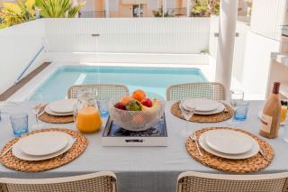 SeaScape Villa Private Pool & Rooftop Jacuzzi with sea view near Manta Rota Beach - Vila Nova de Cacela - 5
