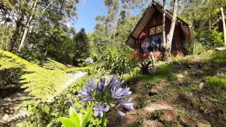 Chalé Pakere Refúgio Serra Lumiar - a mais de 1000 metros altitude, em meio a natureza - lareira, sauna, piscina e água de nascente - locação do chalé sem prestação de serviços - 5