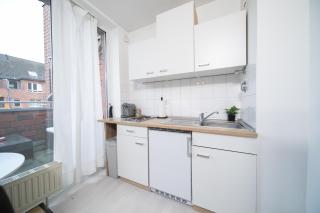 Studio Shiny - Zentral mit Balkon - Messe - Küche - Neuss - 2