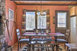 Deck + Fire Pit: Family Cabin in Bessemer - 6