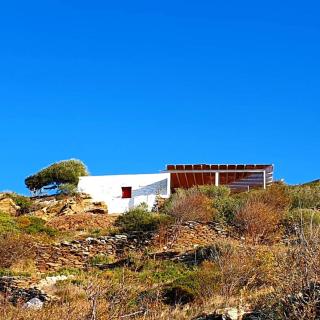 Traditional stone house 1bedroom, sea view, Syros - Ano Syros - 8