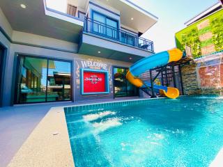 Lounge in Loft HuaHin Pool Villa บ้านพักในหัวหิน - Ban Wang Bot - 8