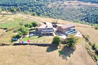 CASARIOU Les Bernards Villa Grande bâtisse 12p avec cheminée bain nordique billiard piscine - 1