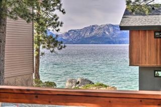 Deck and Beach Access Lake Tahoe Shoreside Retreat! - 0