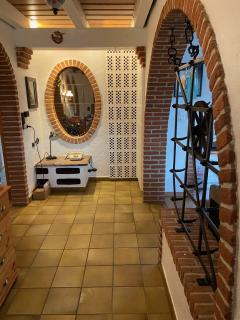 Lindenhuus-Urlaub unter einem Teilreetdach-Terrasse - Nahe Norden-Norddeich - 4