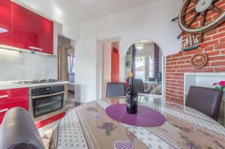 Apartment in Okrug Gornji with sea view, terrace, air conditioning, WiFi 5046-2 - Novi Zagreb - 0