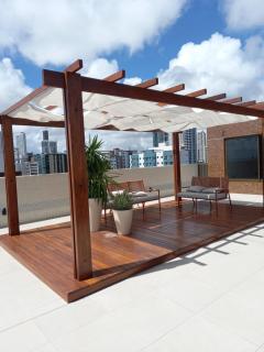 Flat a uma quadra da PRAIA e do LARGO DE TAMBAÚ, principal ponto turístico da praia do CABO BRANCO! - 3