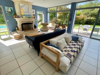 Beautiful flowery garden, pool and pleasant house - Lacanau - 4