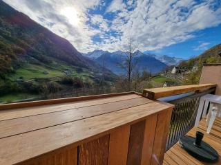 CHALET DUPLEX - TERRASSE - VUE MONTAGNE - WIFI - Viey - 0