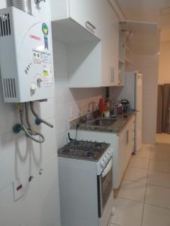 Apartamento 500m Praia da Enseada Guarujá varanda e vaga de garagem - 3