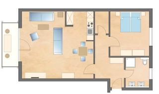 Landhaus Storchennest - komfortable Appartements für 2-5 Personen - 6