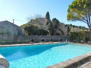 typical mas provençal with swimming pool in a small hamlet near mouriès in the alpilles in provence- 8 persons - Mouriès - 6