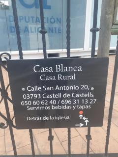 Casa Blanca - Castell de Castells - 1