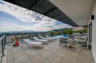 Villa neuve et luxueuse vue mer proche Portovecchio - 4