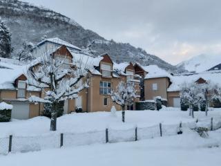 Appartement 2pers, superbe vue montagne, exposé sud, Résidence très calme, parking, 5mns à pied du centre - 5