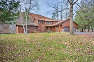 Riverfront Manton Cabin with Pool Table and Fire Pit! - 8