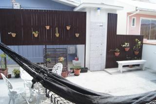 Casa com 2 quartos à 200 m da da praia c/ churrasqueira - Palhoça - 1