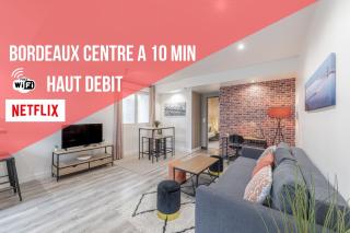 Aux portes de Bordeaux Le Golden Gate MindUrGuest - Lormont - 0