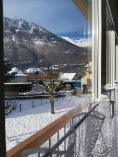 Appartement 2pers, superbe vue montagne, exposé sud, Résidence très calme, parking, 5mns à pied du centre - 1