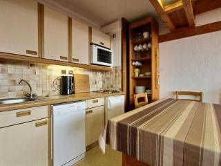 Appartement confortable 2 pièces avec vue Mont-Blanc, parking, à 50m des pistes - FR-1-455-109 - La Plagne - 9