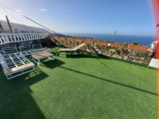 Tenerife apartment 100m2 CASA DE DON QUIJOTE with a terrace of 100m2 with a view of the ocean and Teide volcano and a garden of 600m2 - Icod de los Vinos - 0
