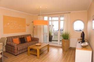 mit Meerblick und Balkon, gratis Nutzung vom AHOI Erlebnisbad und Sauna in Sellin - Meeresblick FeWo 37 - Göhren - 6