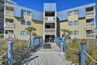 Beachfront Condo with Balcony Walk to Apache Pier - 9