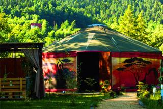 Aloha Glamp - okrągłe domki przy rzece - balia i sauna - Energylandia - Zagórnik - 6