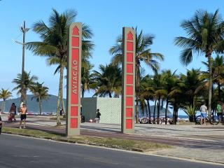Praia Grande - Aviação - Apto Estúdio - 200 mts da praia - Praia Grande - 0